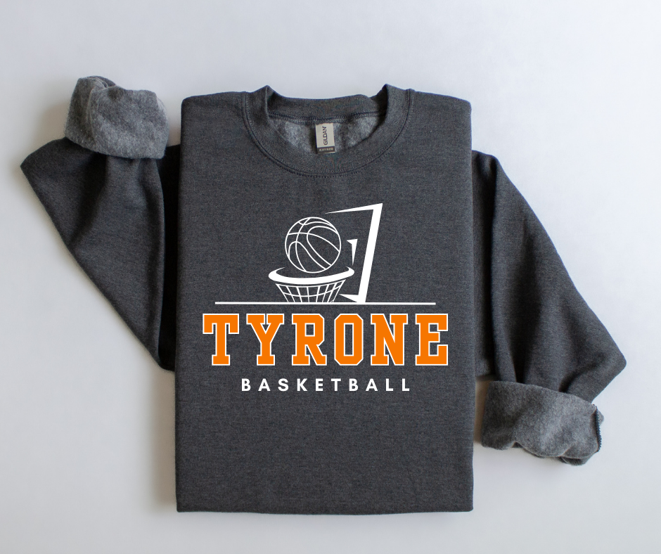 Tyrone Basketball - Heather Grey