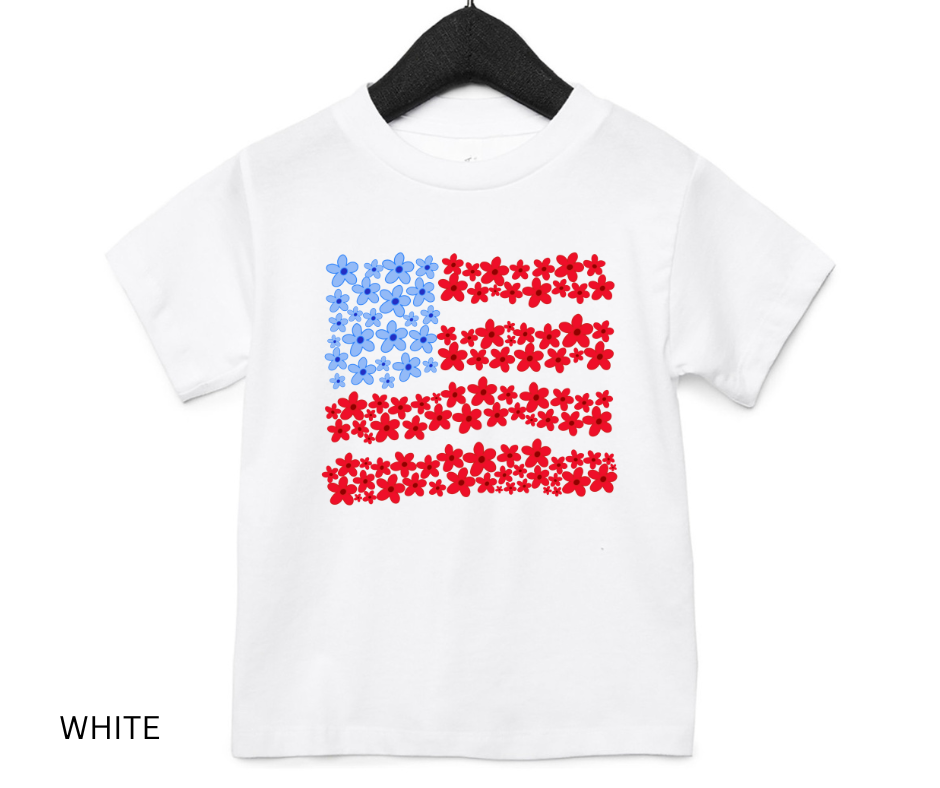Floral Flag - Toddler/Youth