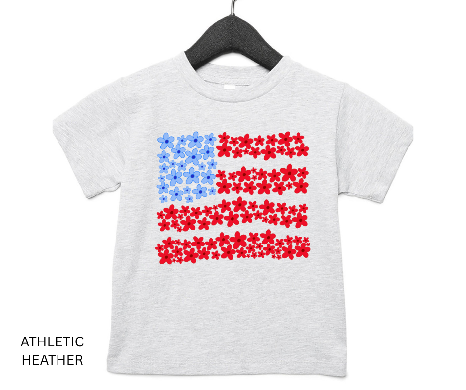 Floral Flag - Toddler/Youth