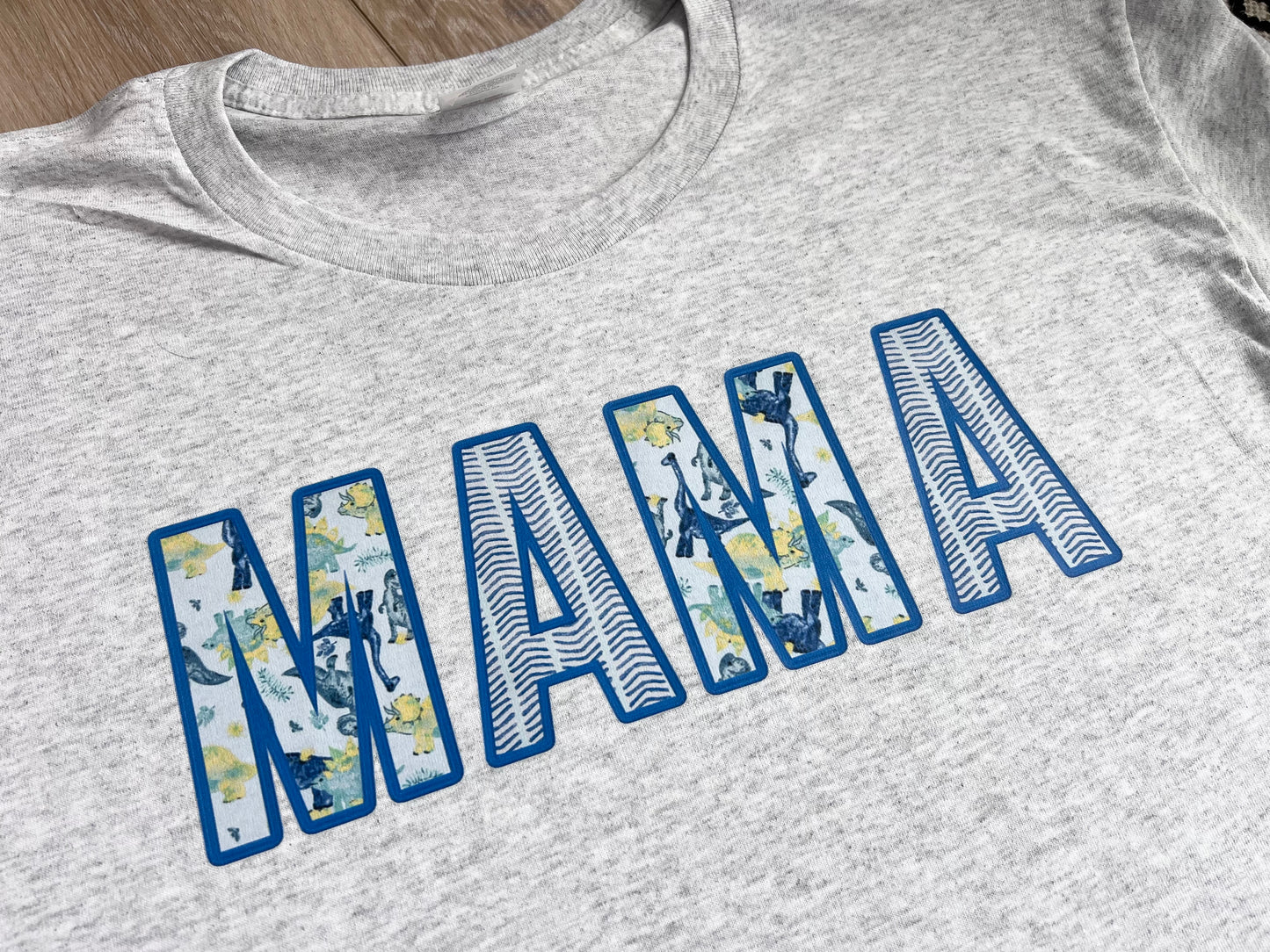 Faux Embroidery Mama Keepsake