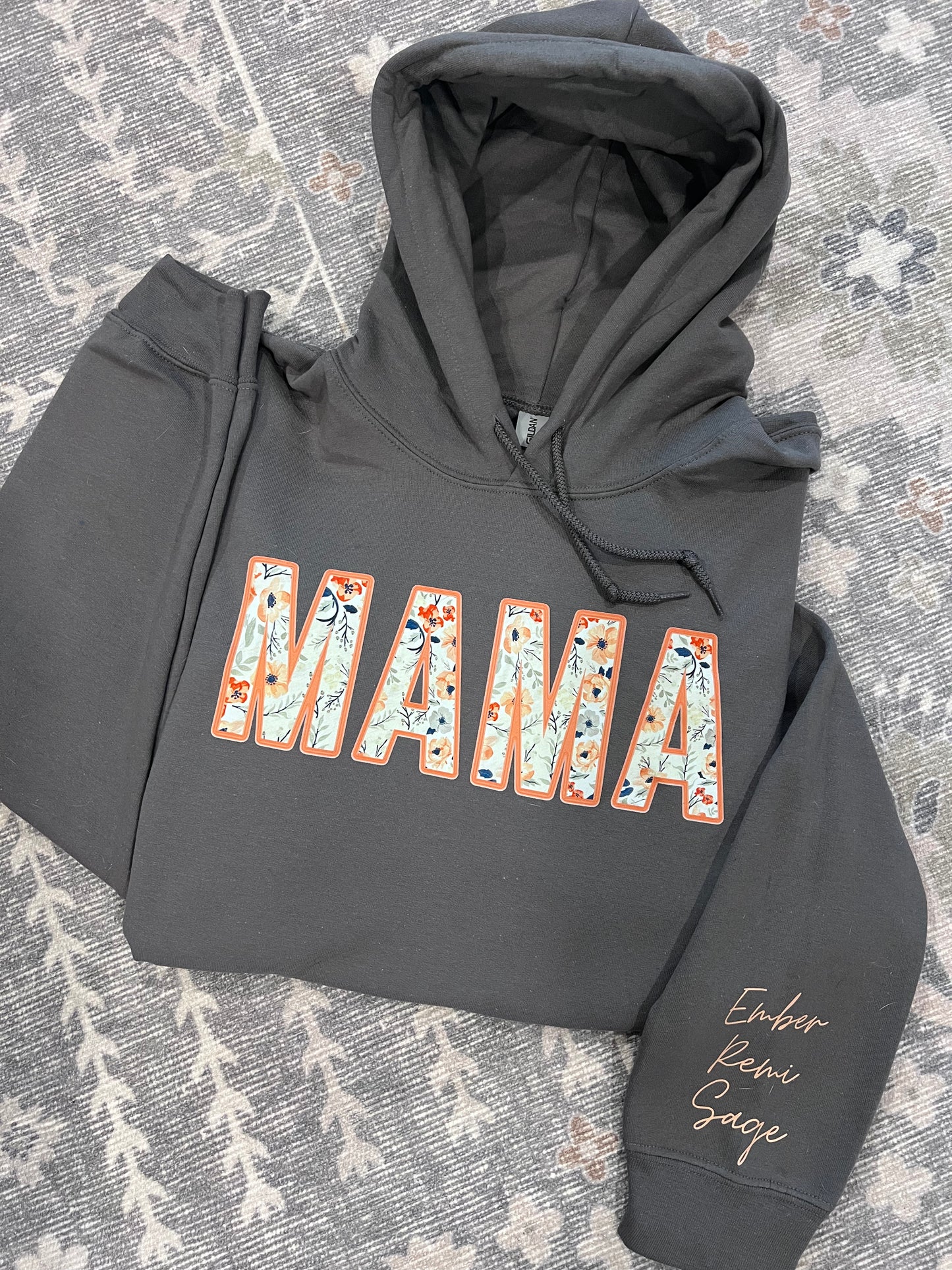 Faux Embroidery Mama Keepsake