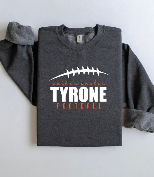 Tyrone Football - Heather Grey