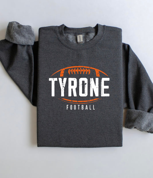 Tyrone Football - Heather Grey