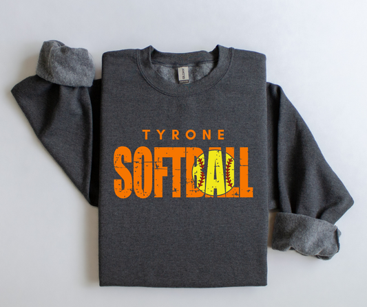 Tyrone Softball - Heather Grey