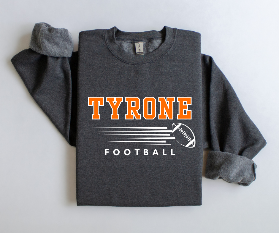 Tyrone Football - Heather Grey