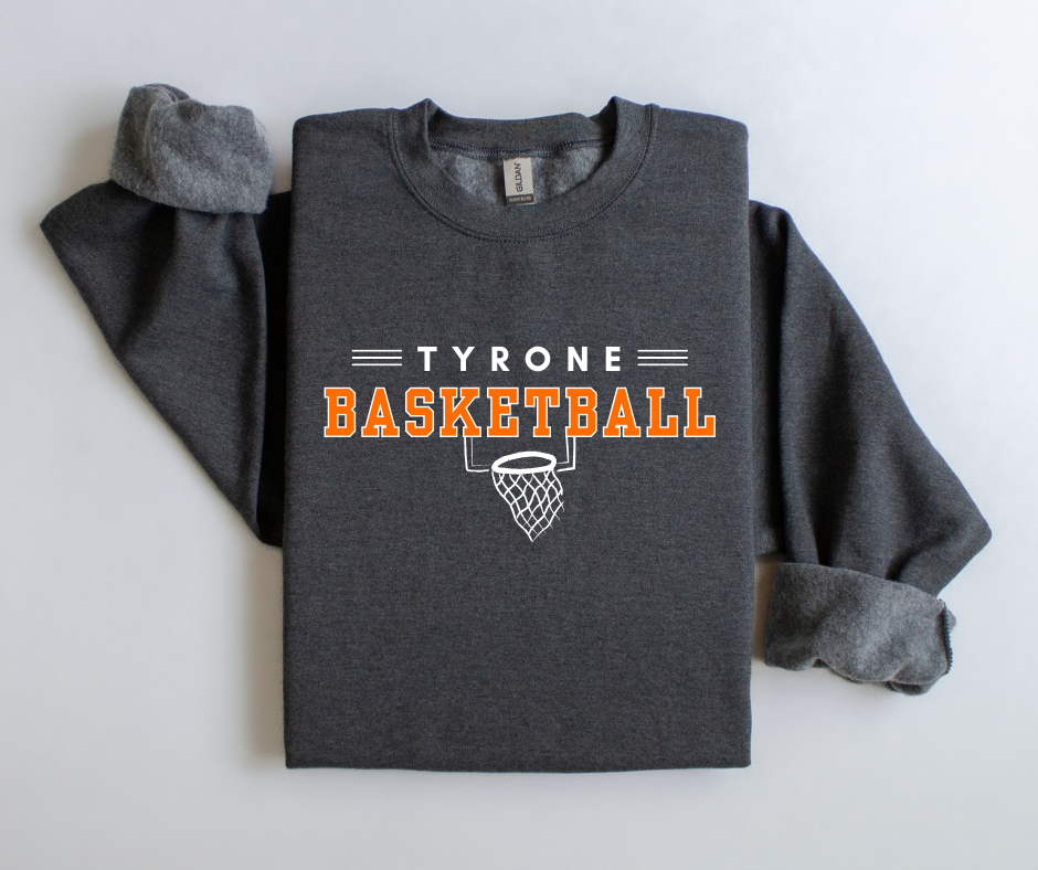 Tyrone Basketball - Heather Grey