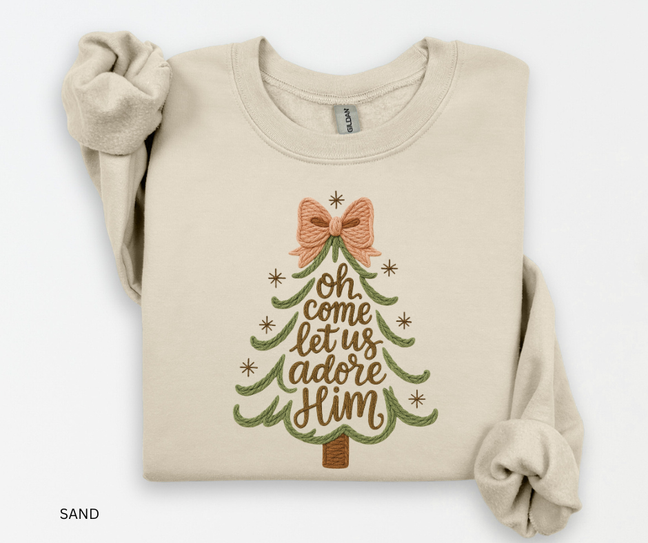 Oh come, let us adore him