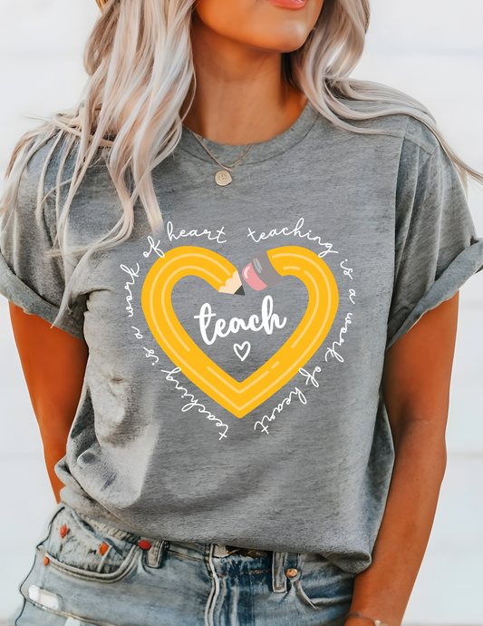 Teach Heart T-Shirt