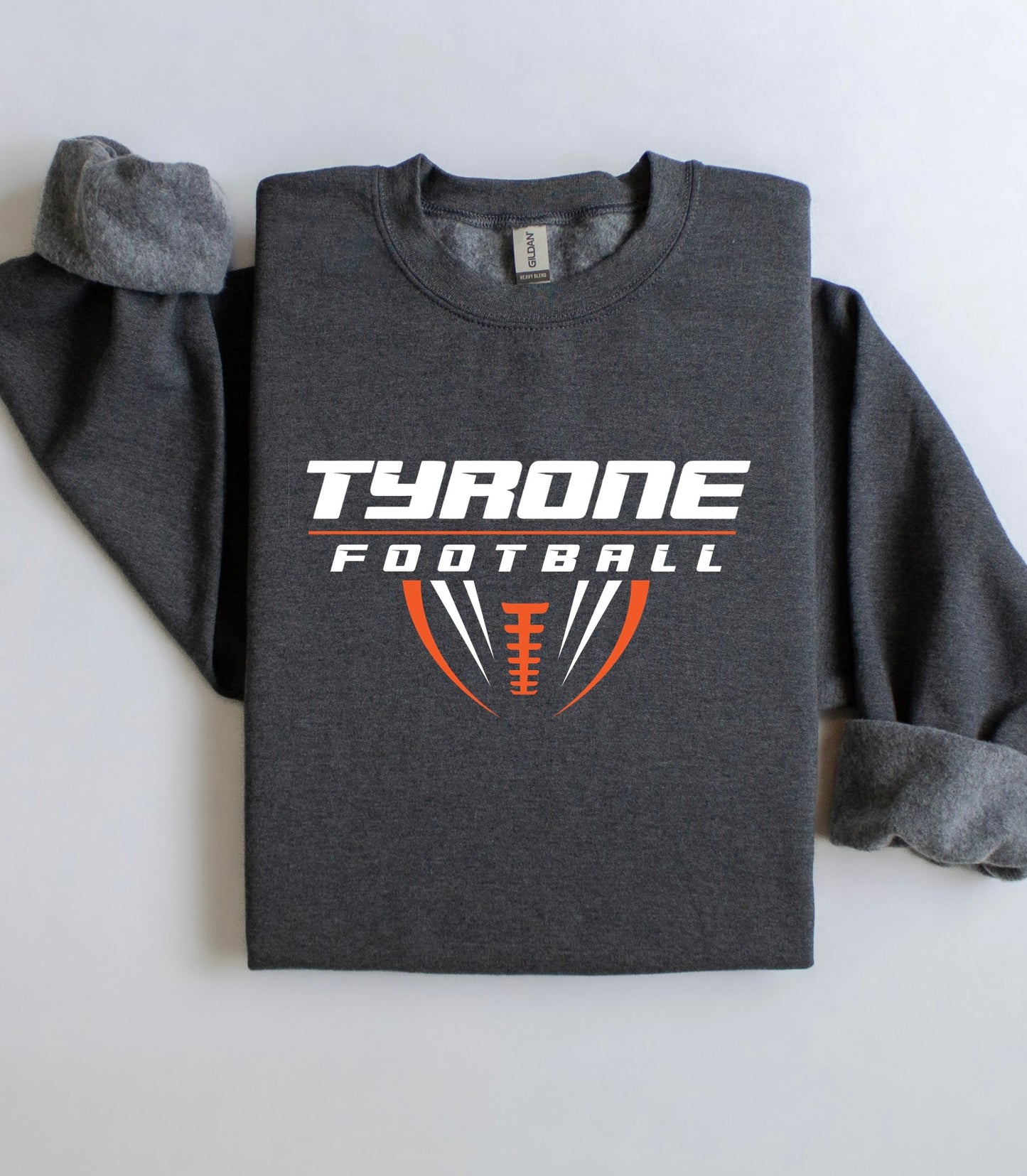 Tyrone Football - Heather Grey