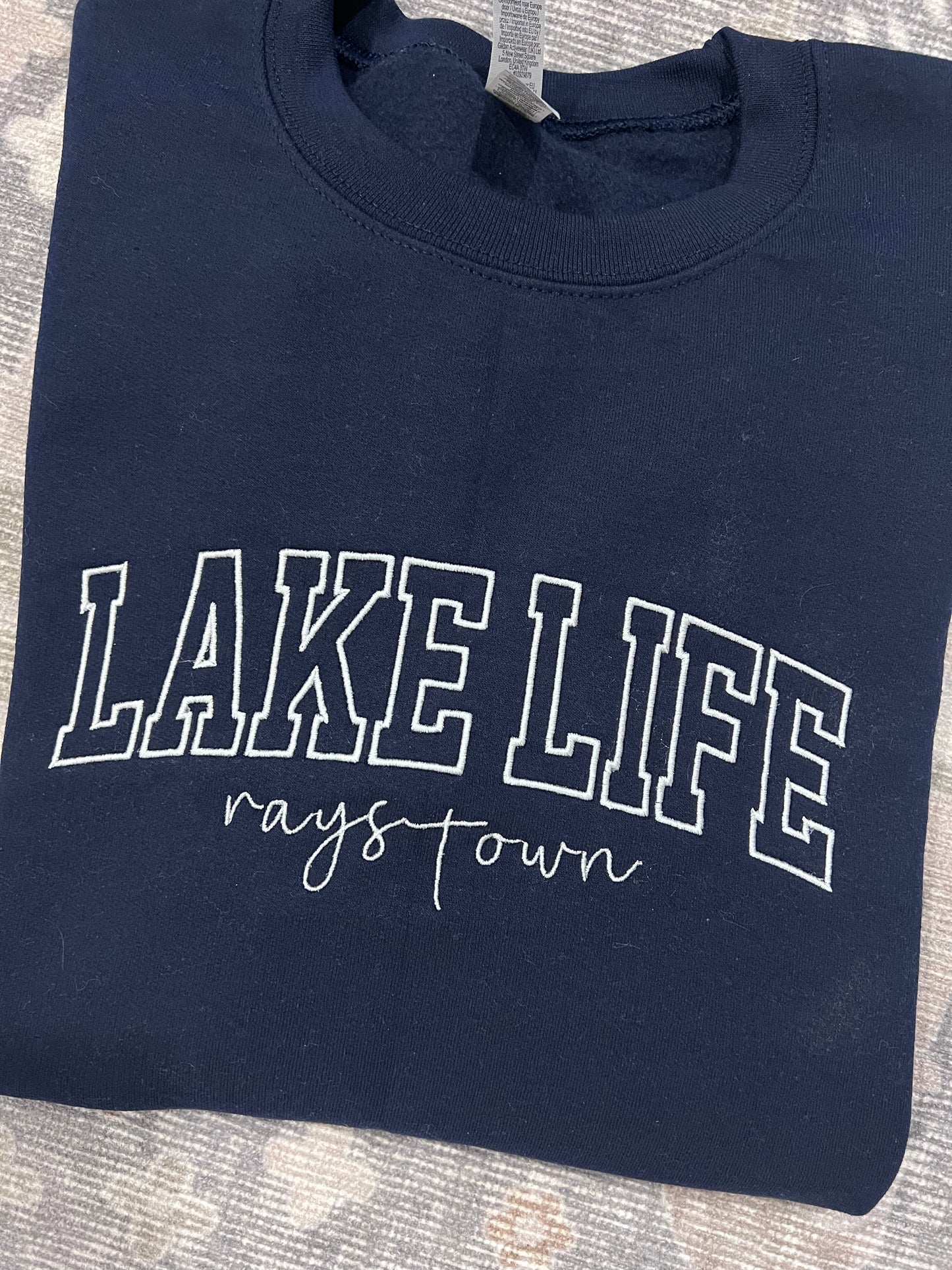 Lake Life Raystown Embroidered Sweatshirt