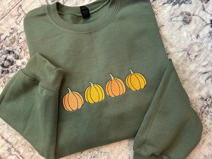 Embroidered Pumpkins