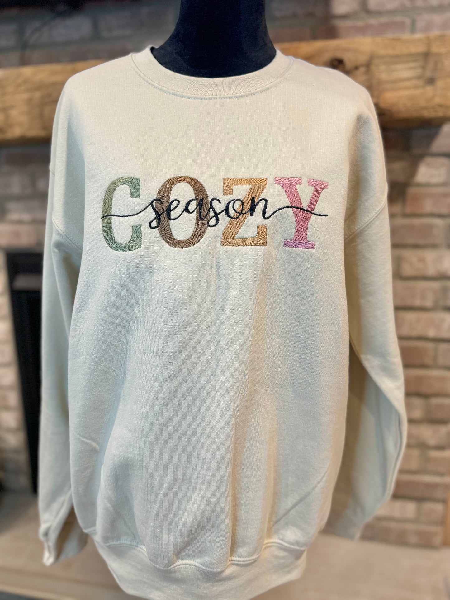 Cozy Season Embroidered